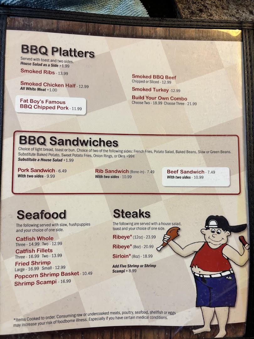 Fat Boy's Backyard BBQ & More